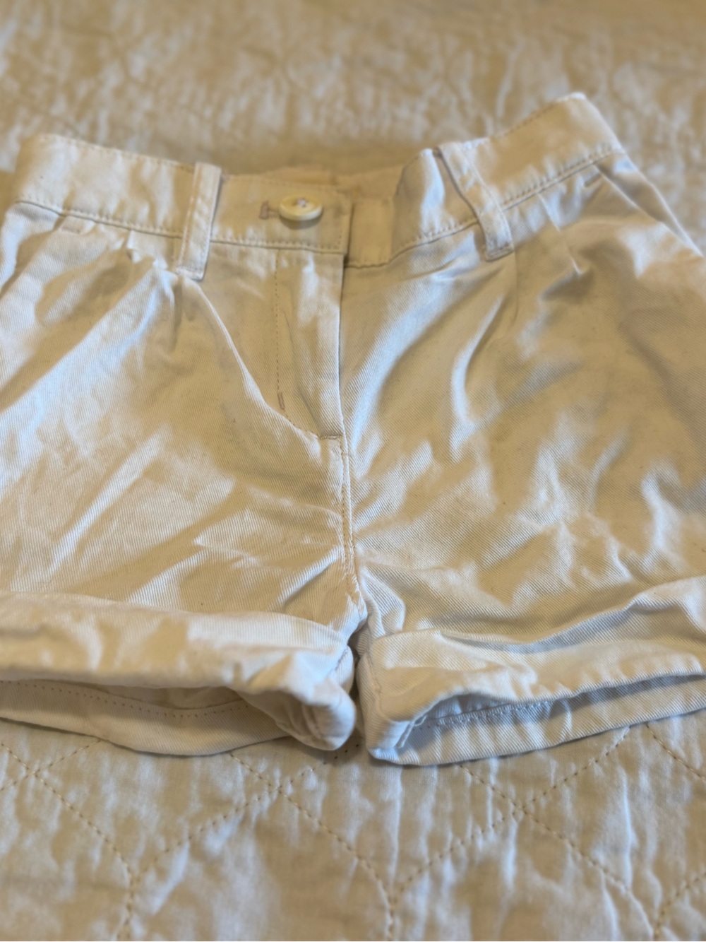 Crewcuts White Girls' Shorts